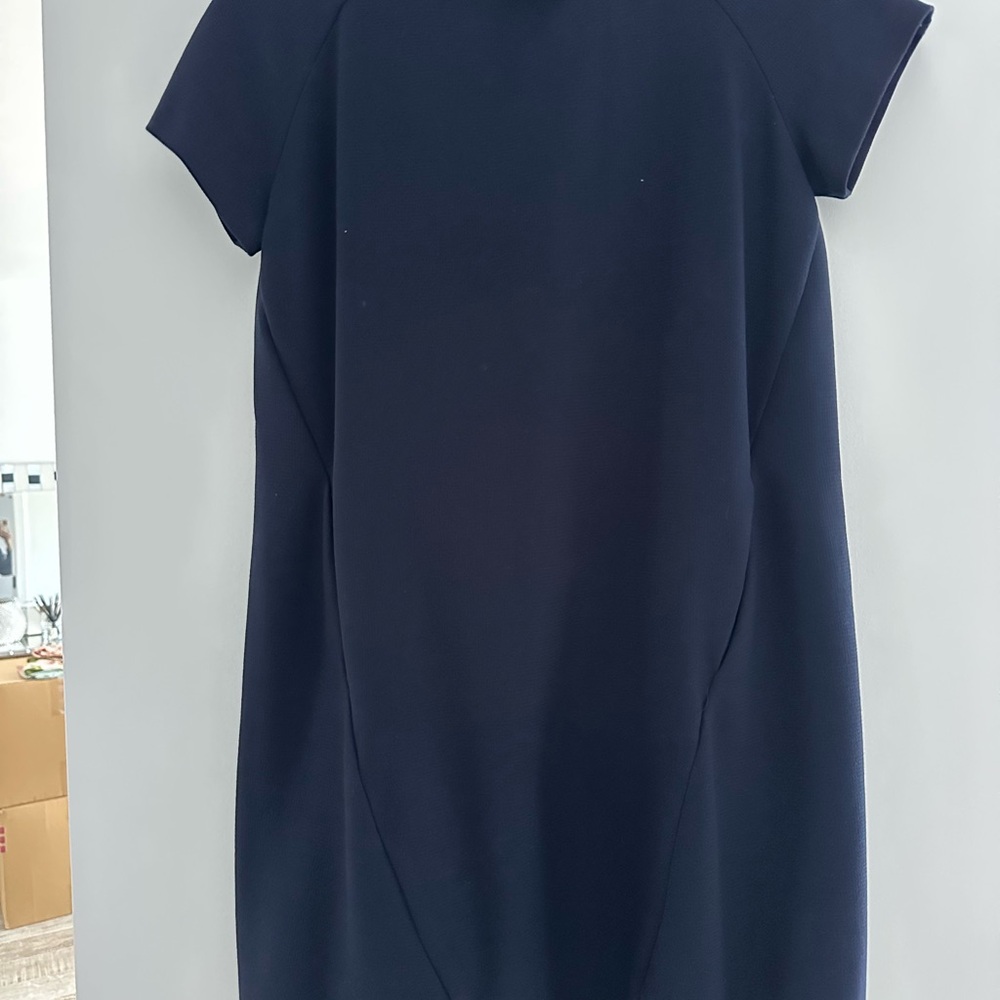Elegant Navy Blue Dress